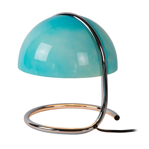 Lucide CATO - Tischlampe - Ø 23,5 cm - 1xE27 - Blau - detail 1